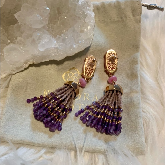 Kendra Scott Dove Statement Earrings - Picture 2 of 3